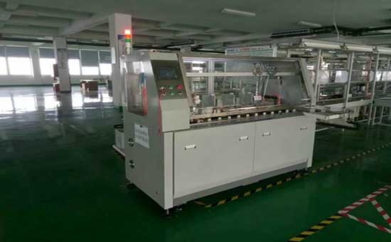 單站自動剝皮刷剪編織包銅箔脫鋁箔機現(xiàn)場圖片 單站自動剝皮刷剪編織包銅箔脫鋁箔機現(xiàn)場圖片